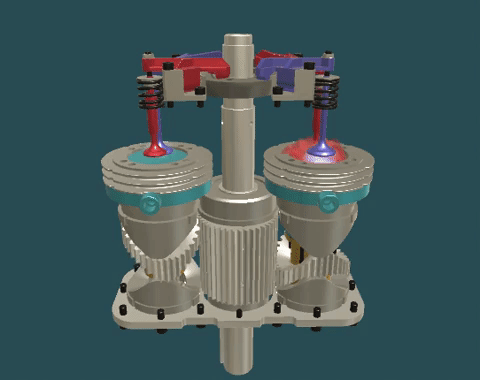 LESS Engine Animation